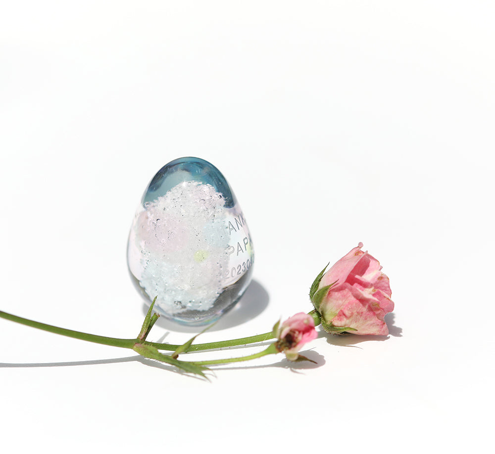 お骨が割れました