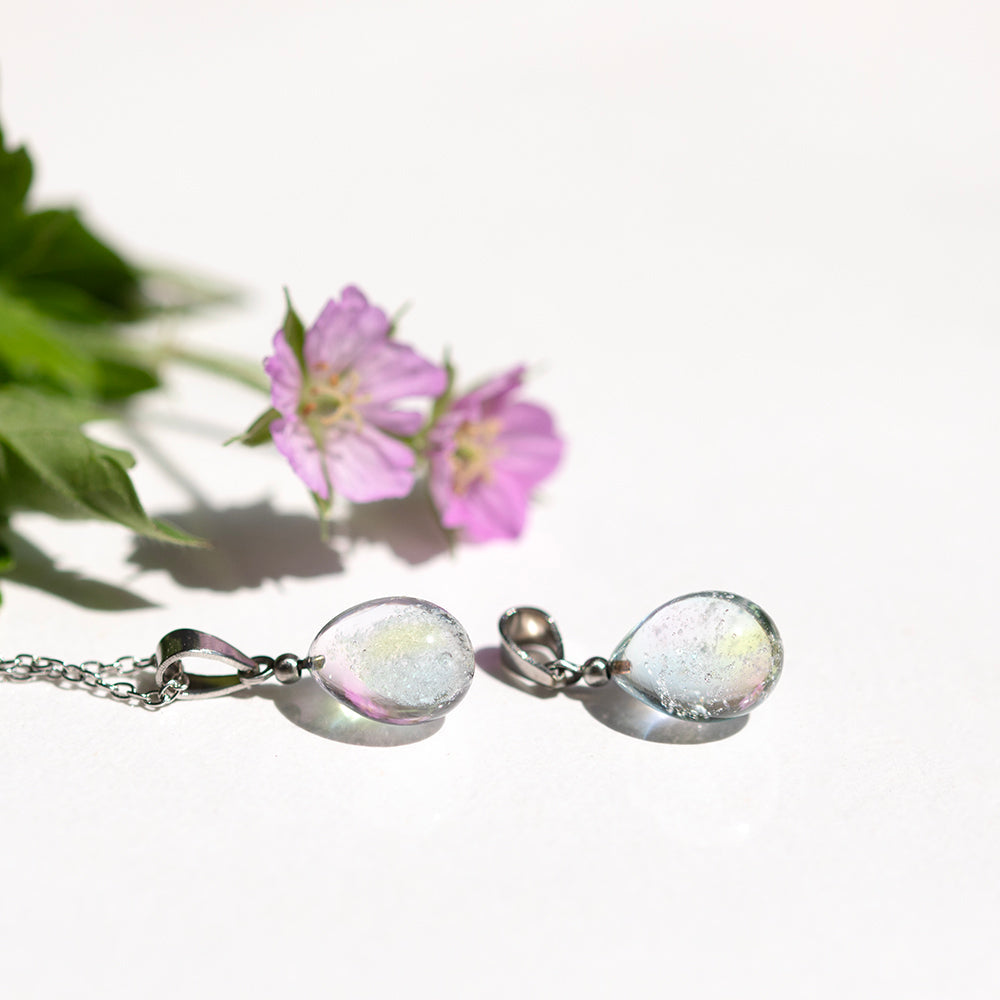 粉のお骨の量の違い