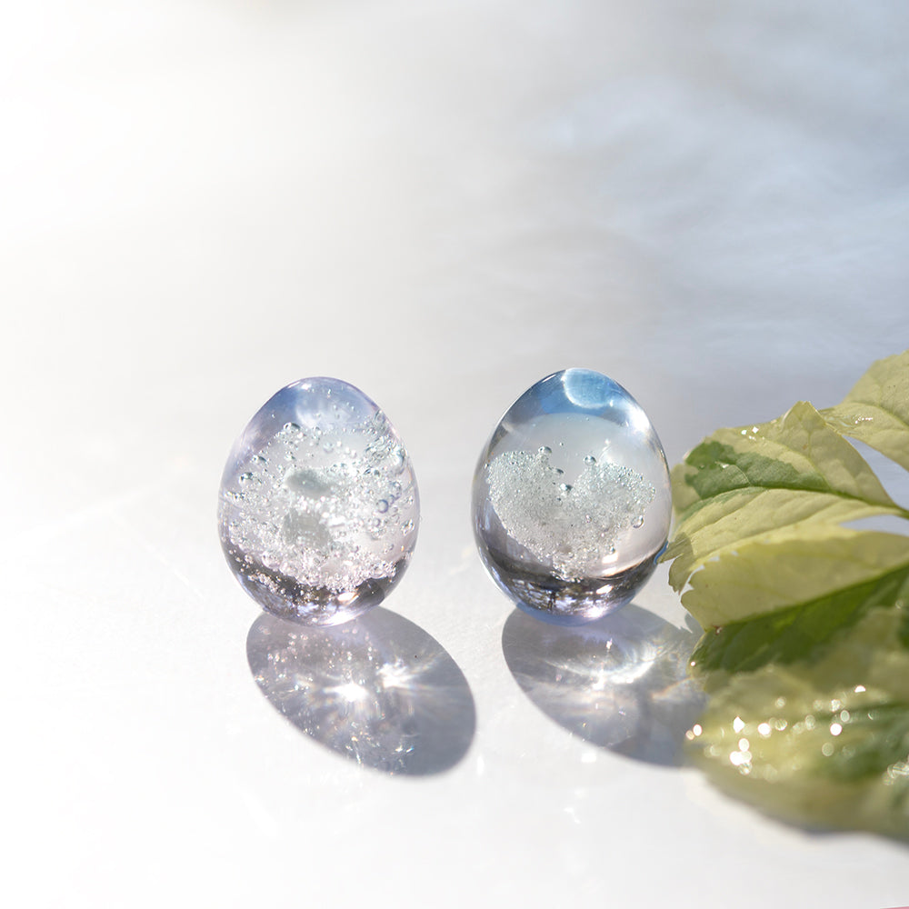 粉のお骨でハートを作りました（オブジェのみ）