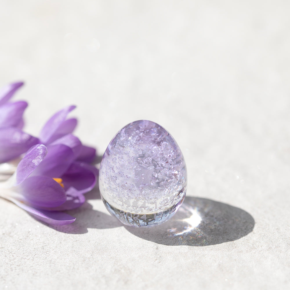 粉とかたまりのお骨